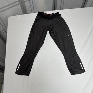 Nike Dri-Fit Women’s Reflective Running Crop Leggings- Size Small